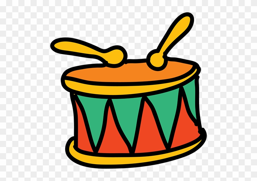 Snare Drum Musical Instrument Cartoon - Cartoon Snare Drum #734562