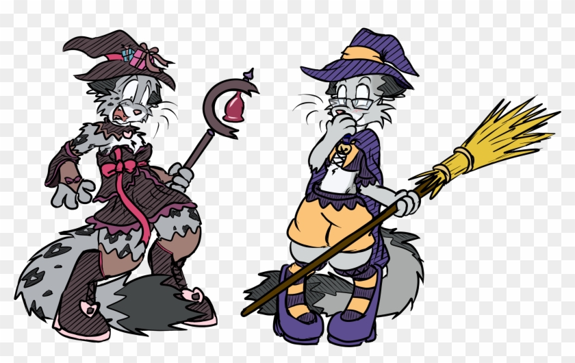 Halloween Witches By Virmir Amp Bluedragon62 Weasyl - Halloween #734600