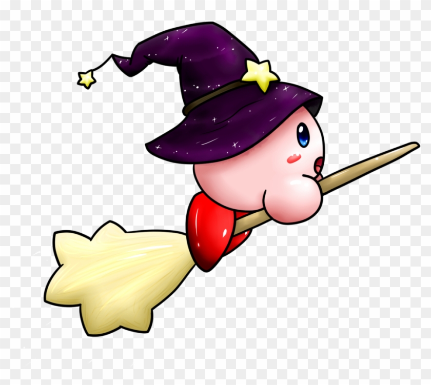 Witch Kirby By Minidragonfly - Cartoon #734654