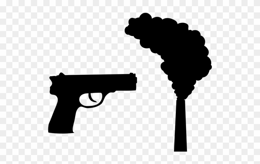 Gunshot Clipart Gun Smoke - Clan #734733