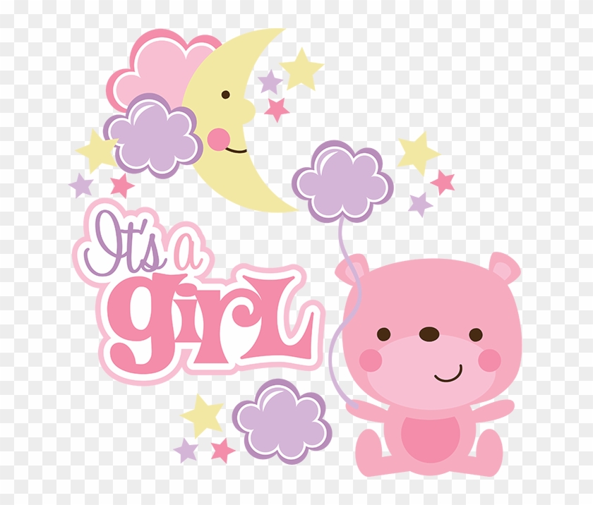 It's A Girl Svg Scrapbook Collection Baby Girl Svg - Cute Its A Girl #734748