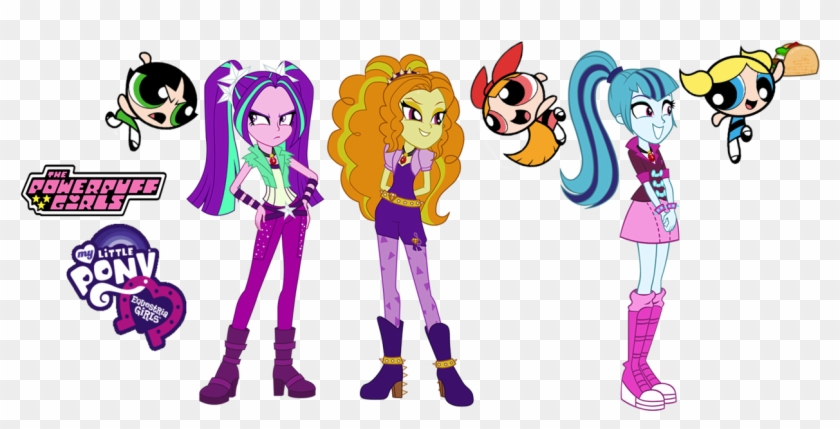 Adagio Dazzle, Aria Blaze, Artist - My Little Pony Pillowcases Custom 20"x30" Two Sides #734794