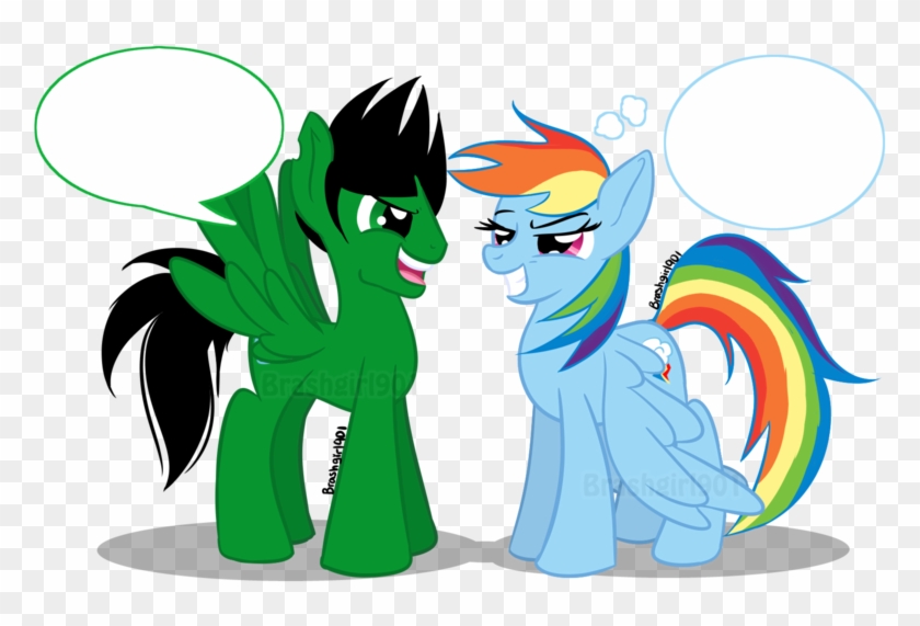 Pony Butch And Rainbow Dash By Missemmyjay - Butch X Rainbow Dash #734824