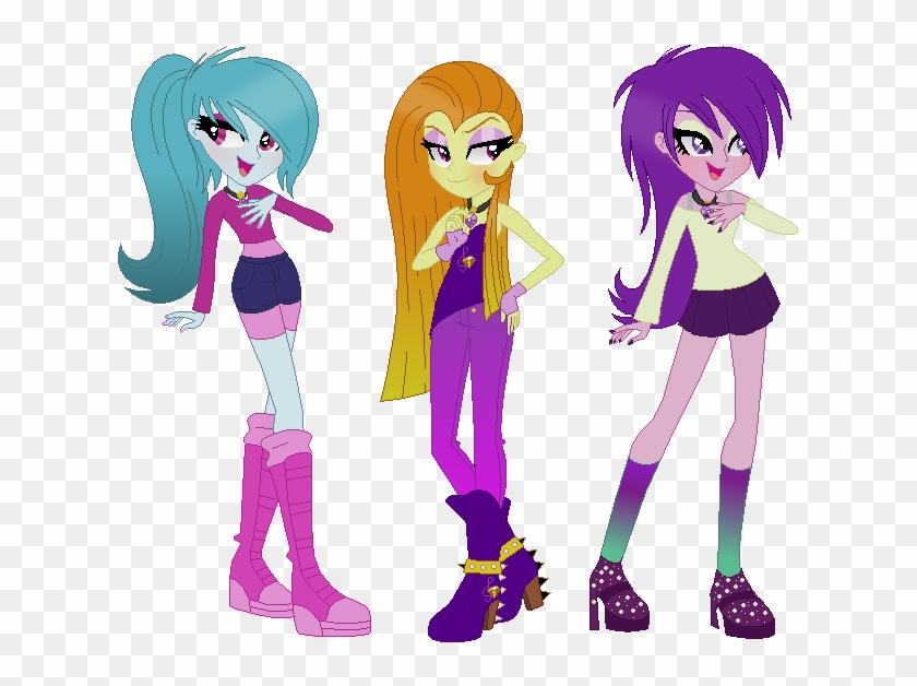 The Dazzlings By Niightlydark - My Little Pony: Friendship Is Magic #734842