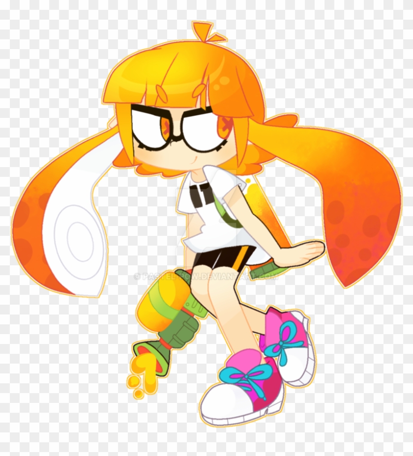 Inkling Girl By Pastel-pow - Drawing #734858