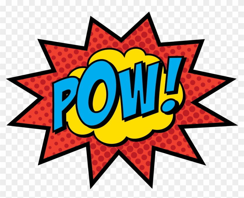 Pow Comic Book Pow Free Transparent PNG Clipart Images Download