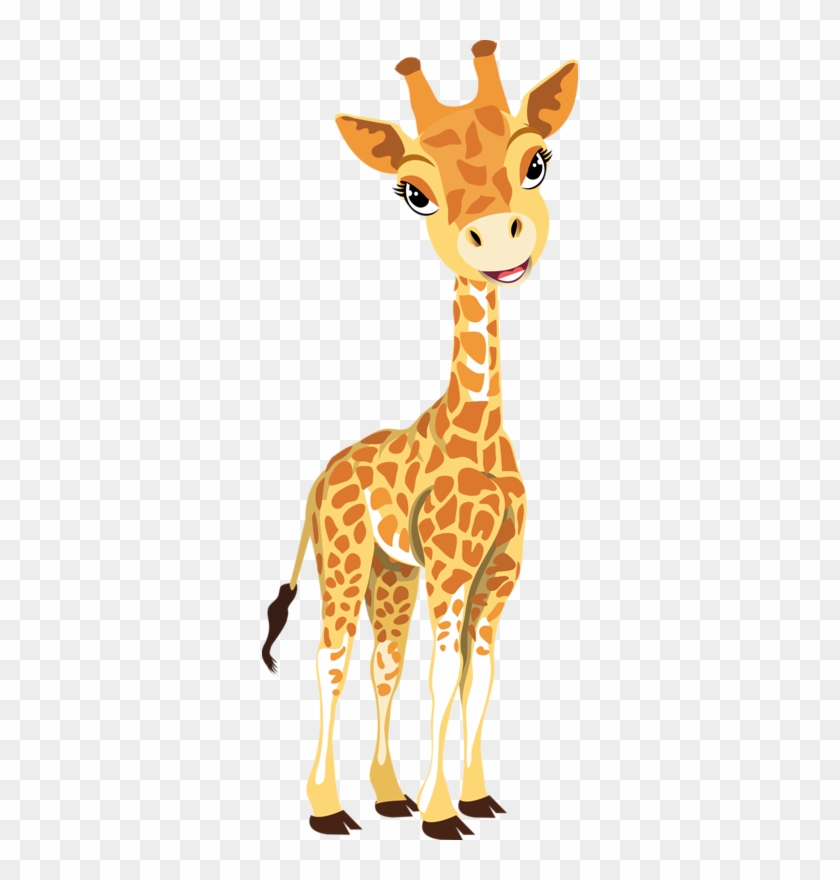 Baby Giraffes Cartoon Clip Art - Baby Giraffes Cartoon Clip Art #734938