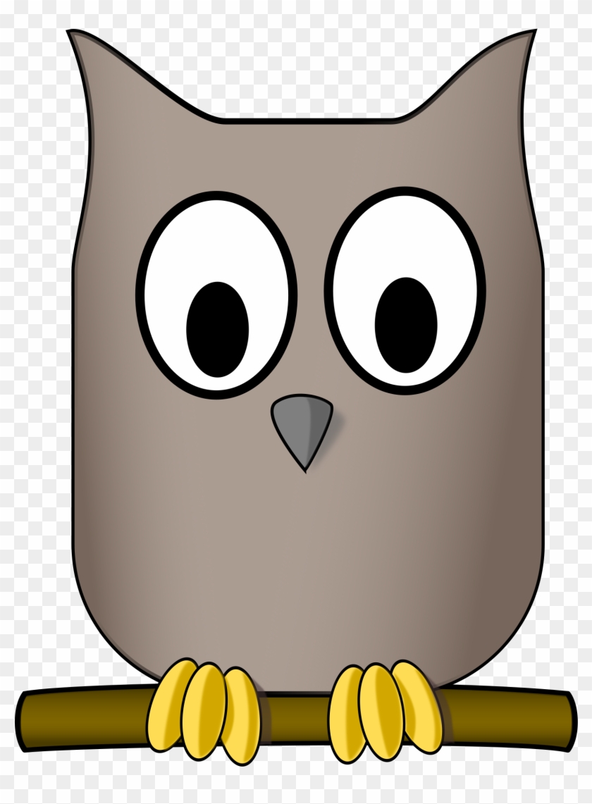 Free Vector Owl - Staring Clip Art #734988