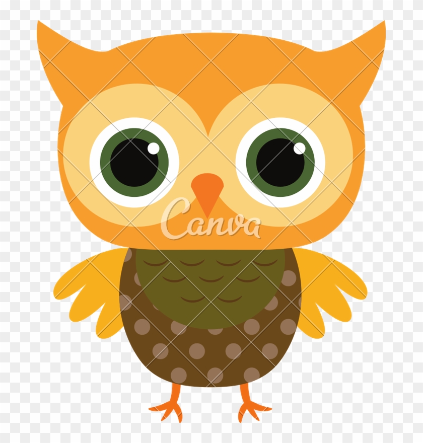 Cute Owl Vector Icon - Icon #735012