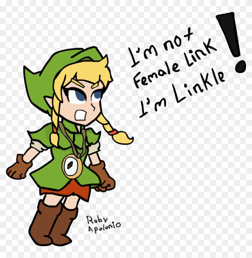 Linkle Isn't Female Link Hyrule Warriors Legends By - Hyrule Warriors #735022