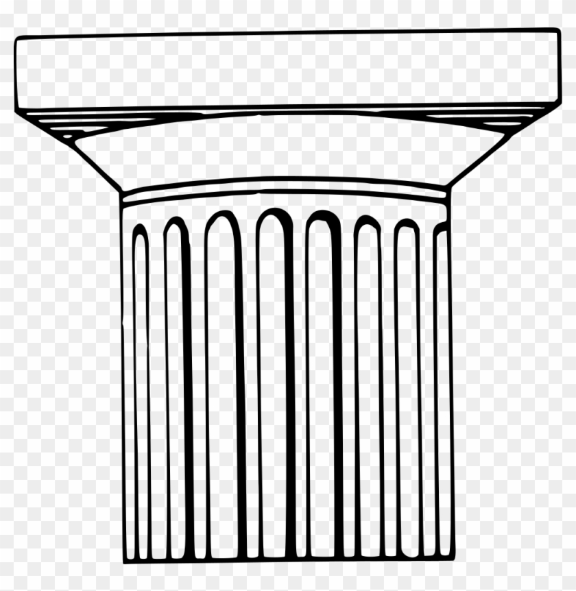 Doric Column - Doric Column Clipart #735046