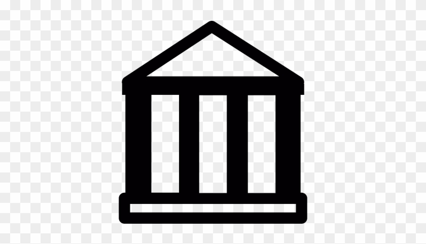 Ancient Greek Temple Vector - Icono Templo #735082