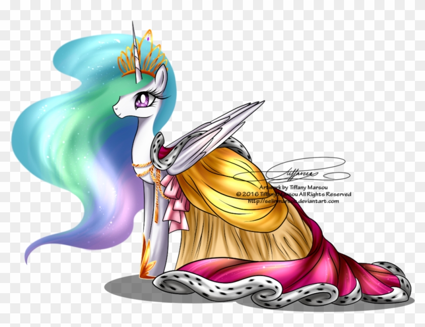 Gala Fashion 2016 -princess Celestia By Selinmarsou - Mlp Gala Fashion 2016 #735170