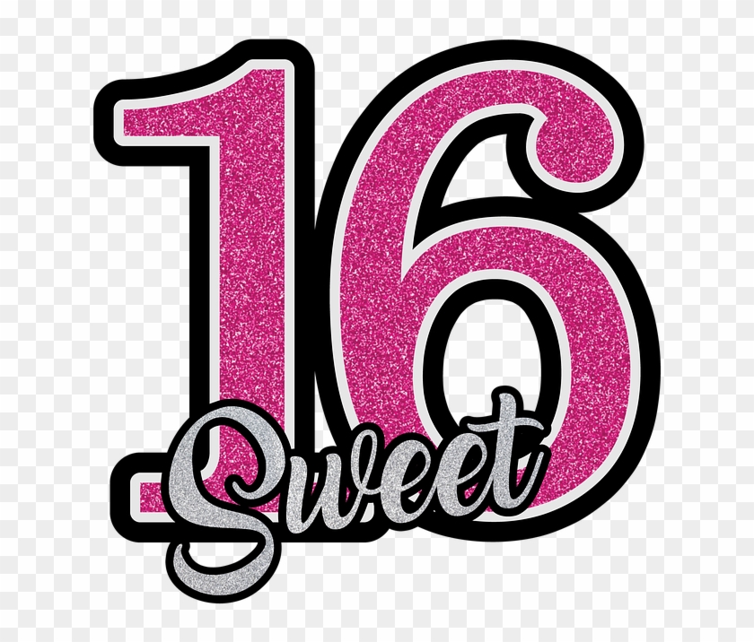 Sweet Sixteen Event - Sweet 16 Clipart #735174