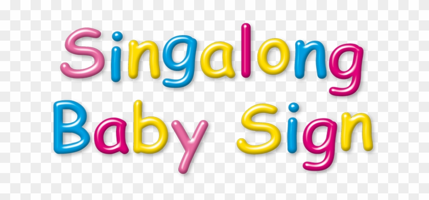 Singalong Baby Sign Logo - Sing A Long #735414