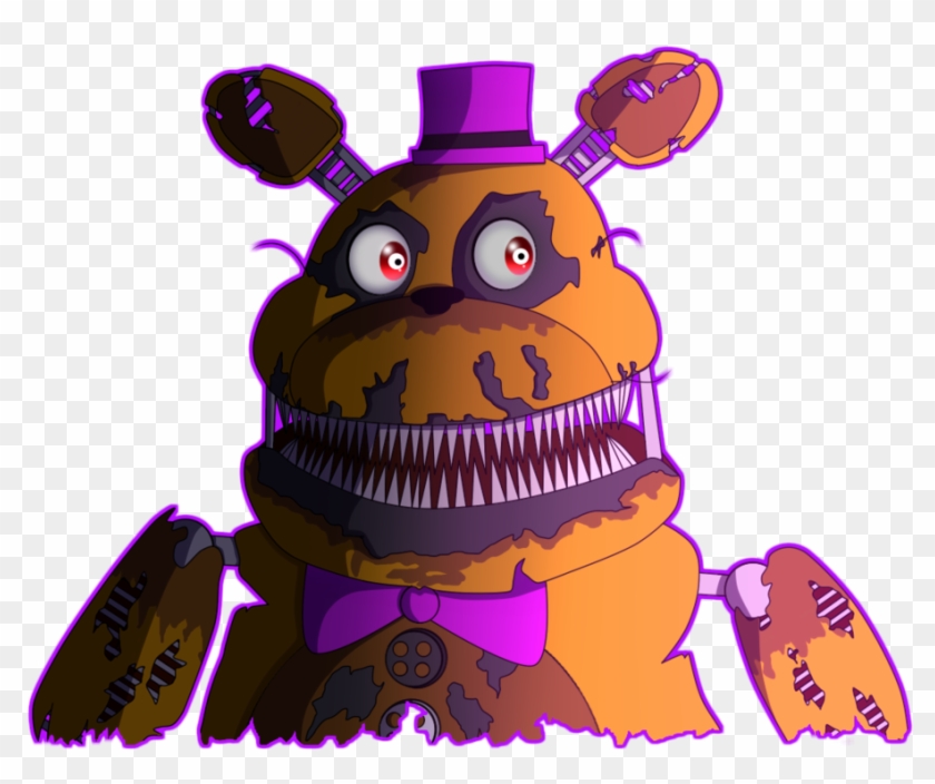 fiszi: Five nights at Freddy's (FNAF) 4 fanart + - Villainous News blog