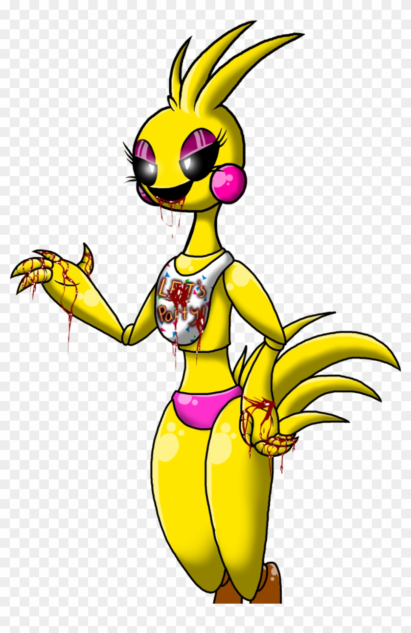 Toy Chica {w/o Beak} By Ask Nightmare Edgur - Drawing #735488