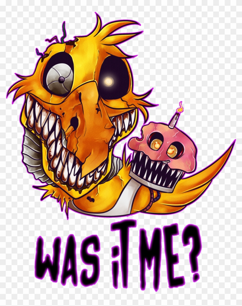 Five Nights At Freddy's 4- Nightmare Chica Acidiic - Five Nights At Freddy's 4 Shirt - Free Transparent PNG Clipart Images Download