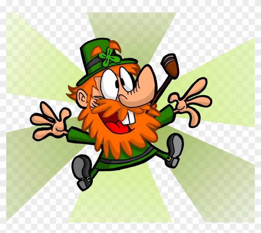 It's That Leprechaun Again By Lotusbandicoot On Clipart - Leprechaun Cartoon Png #735550