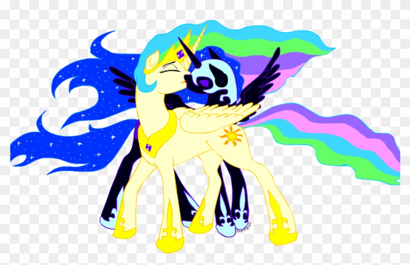 Tristikov, Incest, Kissing, Lesbian, Mooncest, Nightmare - My Little Pony: Friendship Is Magic #735552