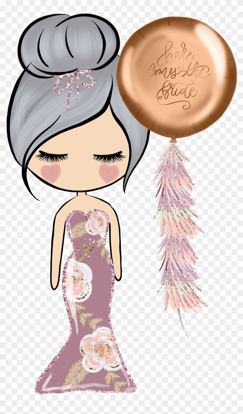 Pretty Dolls - Bridesmaid - Illustration #735668