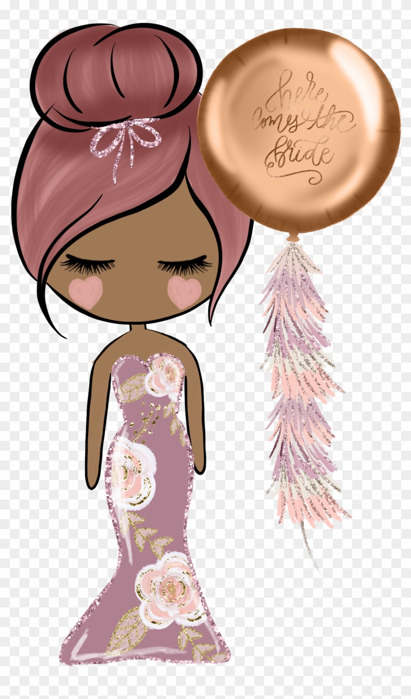 Pretty Dolls - Bridesmaid - Illustration #735679