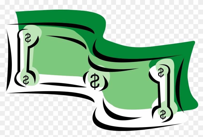 Money Clipart - Clip Art Dollar Bills #735722