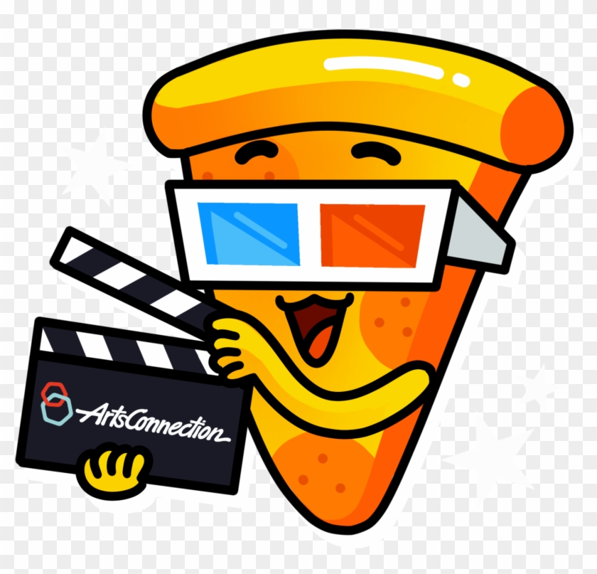 I Loved Pizza And A Movie Night And The Movie Fit The - Pizza And Movie Clip Art #735758