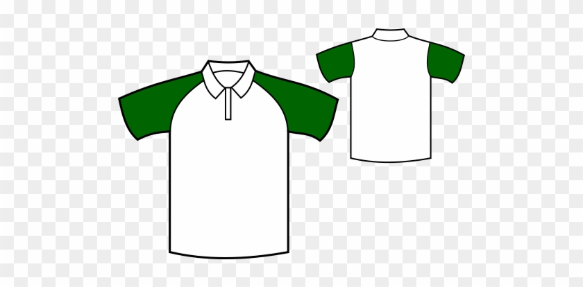 Image - Polo Shirt White And Green #735765