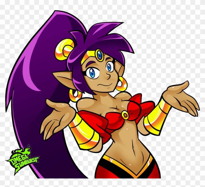 Shrug By Omegasunburst Shrug By Omegasunburst - Shantae Shrug #735816