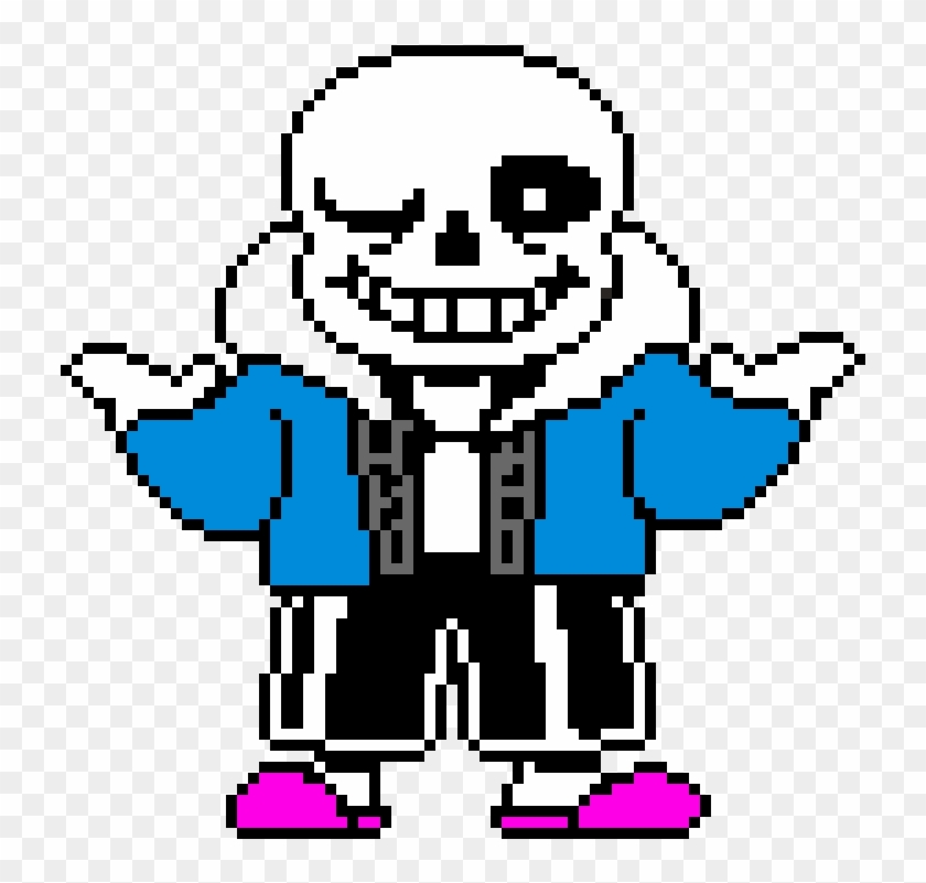 Sans Pixel Art png images