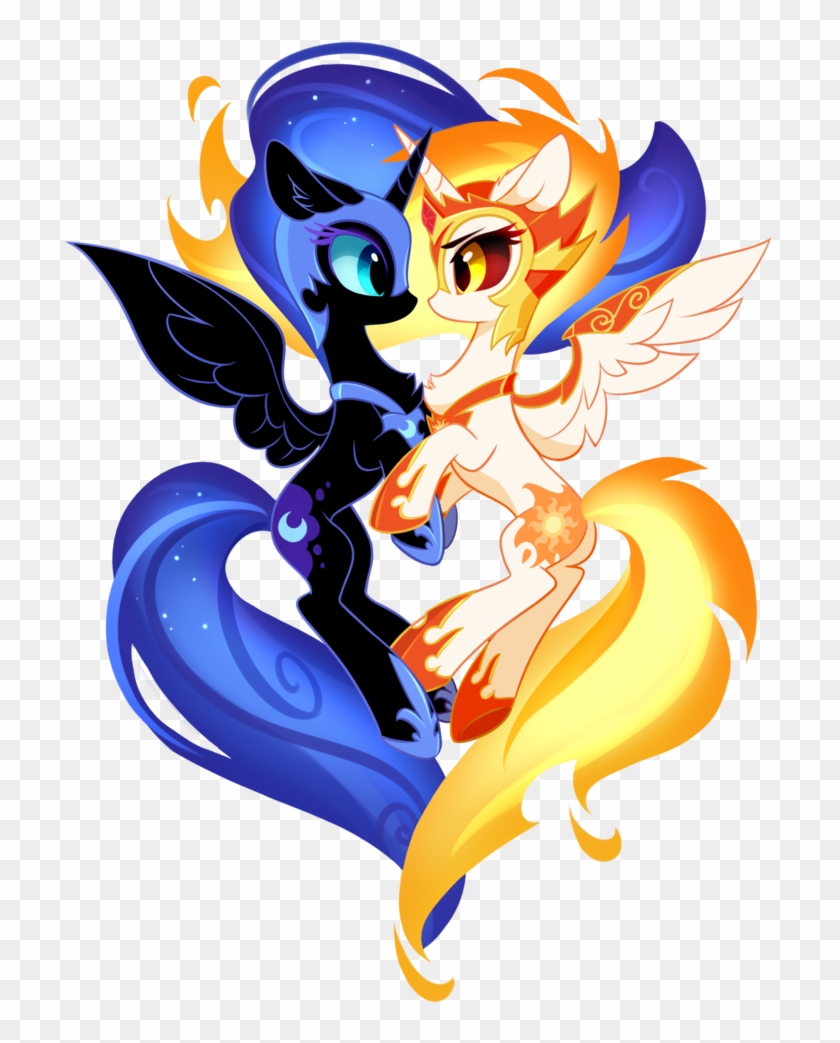 Nightmare Moon And Daybreaker - My Little Pony Daybreaker And Nightmare Moon #735841