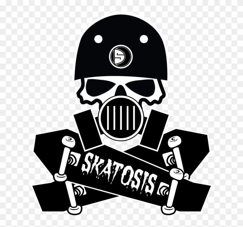 Skatosis /skāt Ōsəs/ Noun - Skateboarding Logo #735890