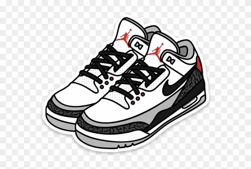 Air Jordan 3 Sticker Pack - Air Jordan - Free Transparent PNG Clipart ...