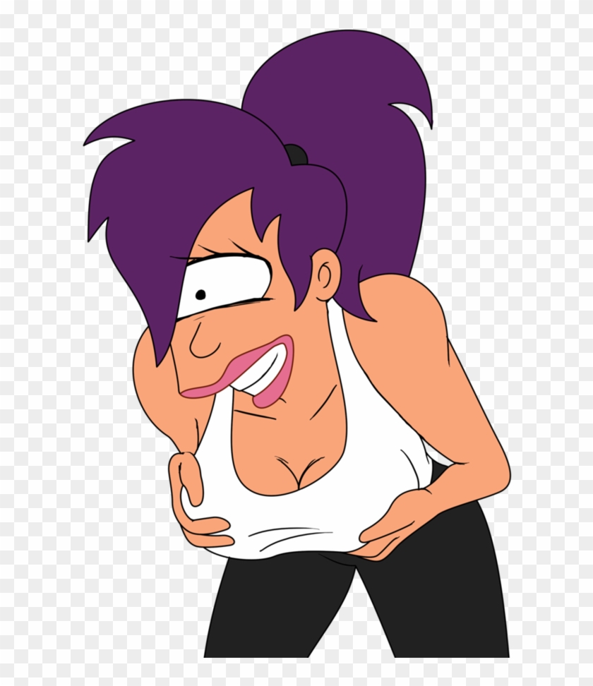 Face Hair Man Woman Facial Expression Nose Child Purple - Leela Futurama Hentai Gif #736017