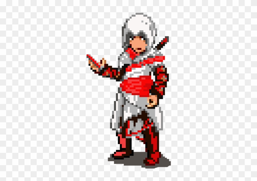 Assassin's Creed Pixel Art By Hiyakekaiza - Perler Beads Altair #736083