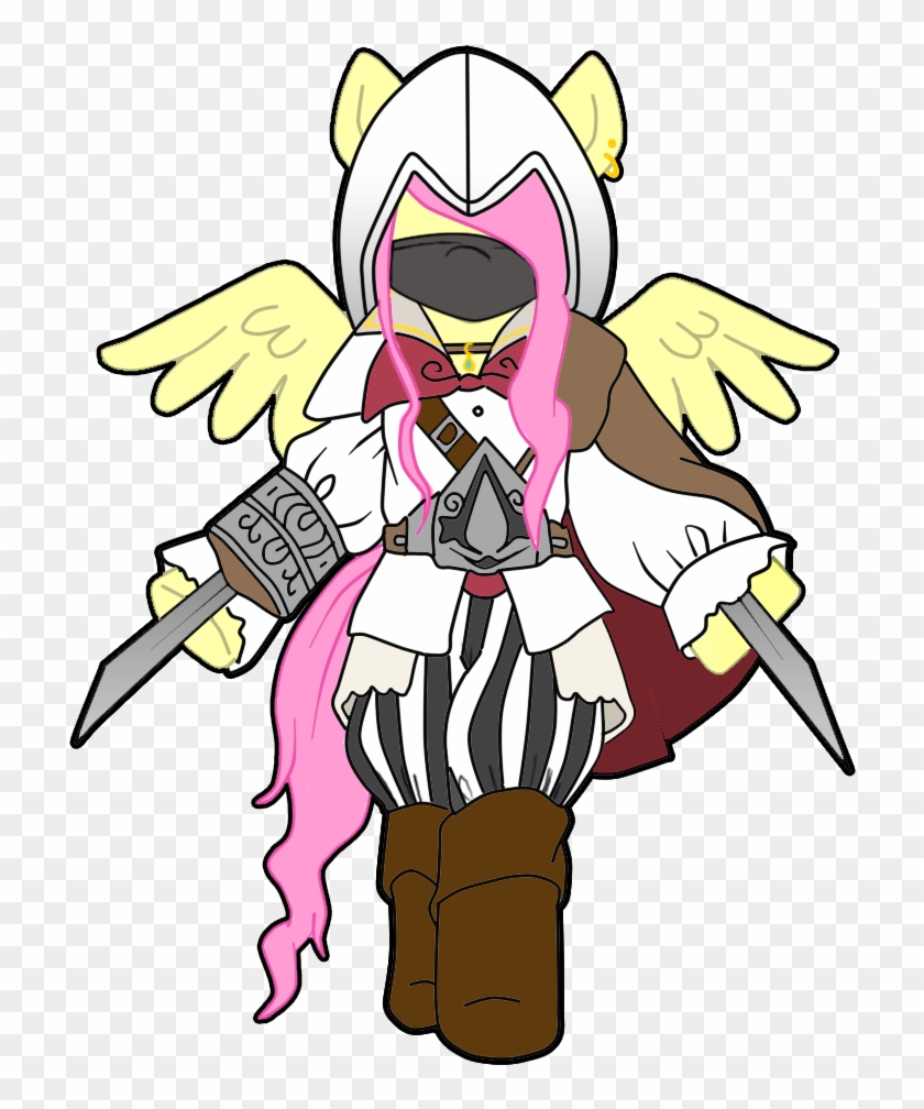 Fluttershy Assassin By Ilichu - Assassin's Creed Pinkie Pie #736095