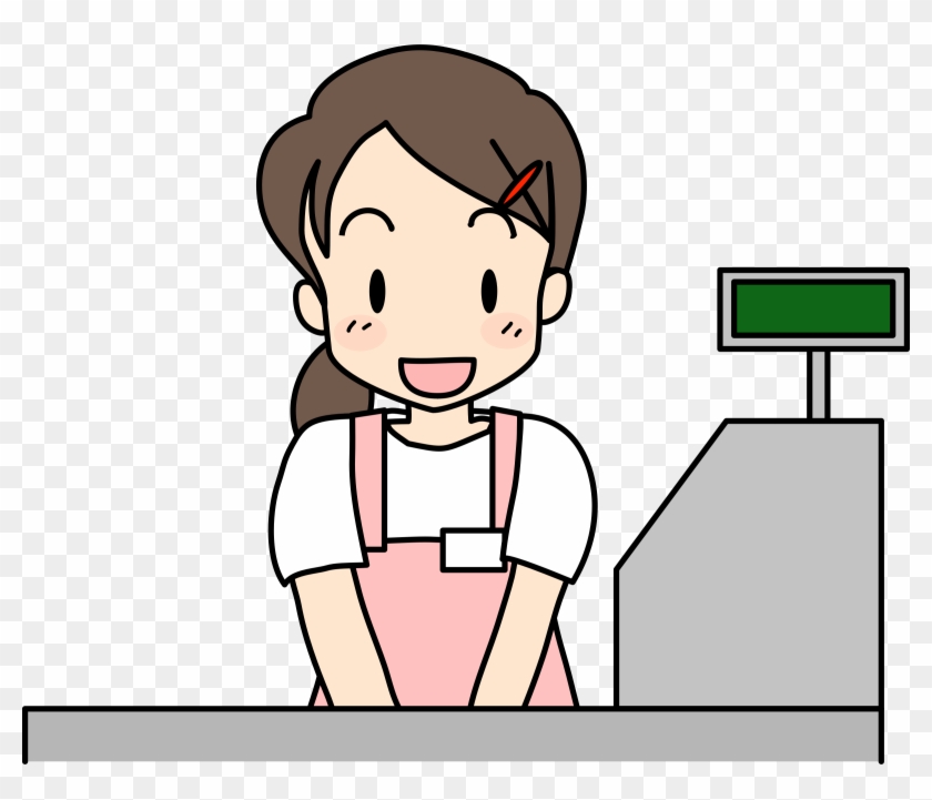 Big Image - Cashier Clipart #736255