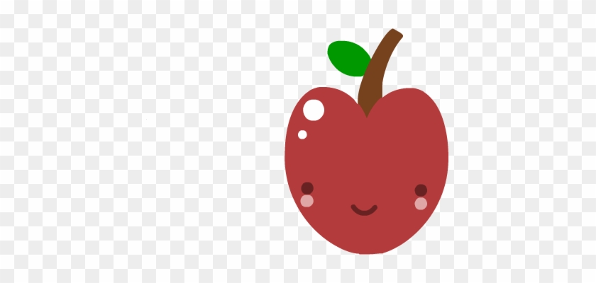 Cute Little Apple By Supertuffpinkpuff - Heart #736361