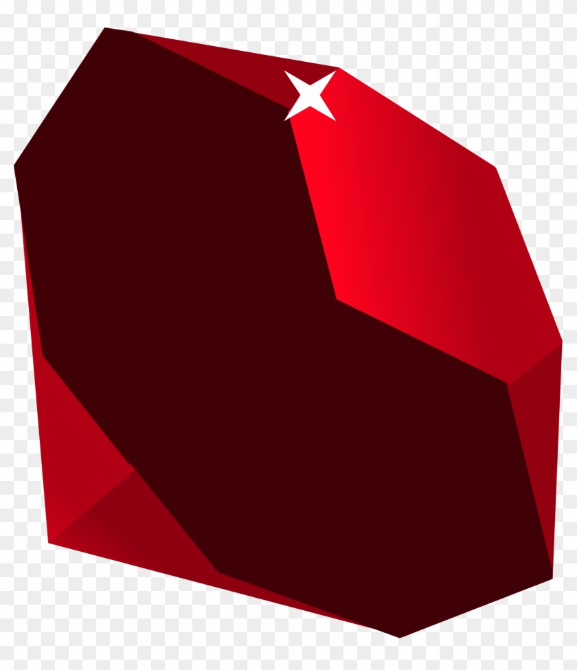 Gem Ruby - Ruby Clipart #736384