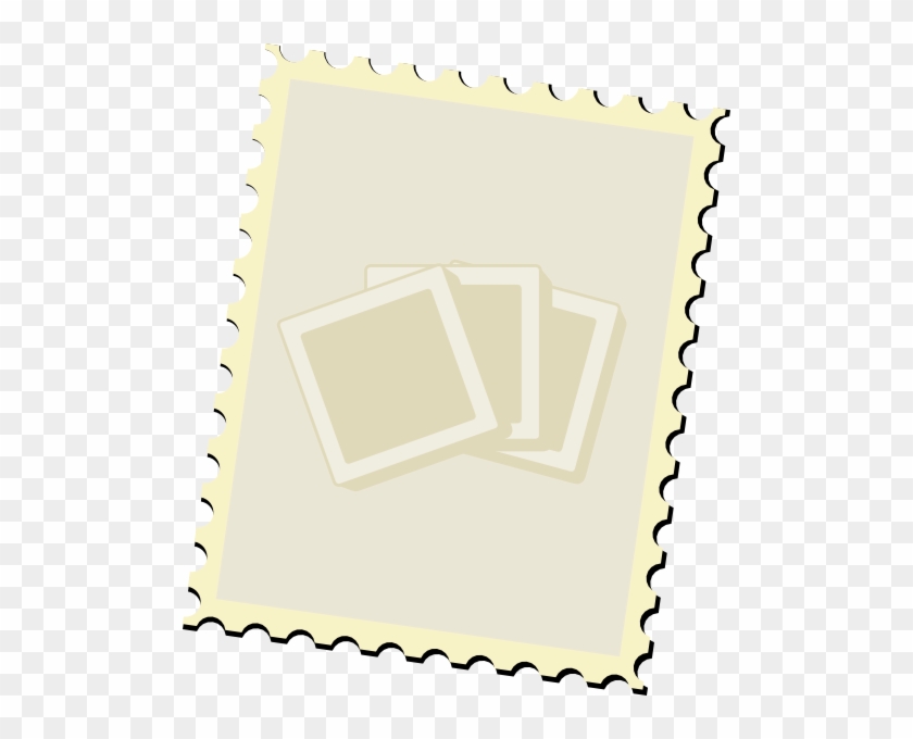 Blank Postage Stamp Clip Art Free - Postage Stamp Clip Art #736398