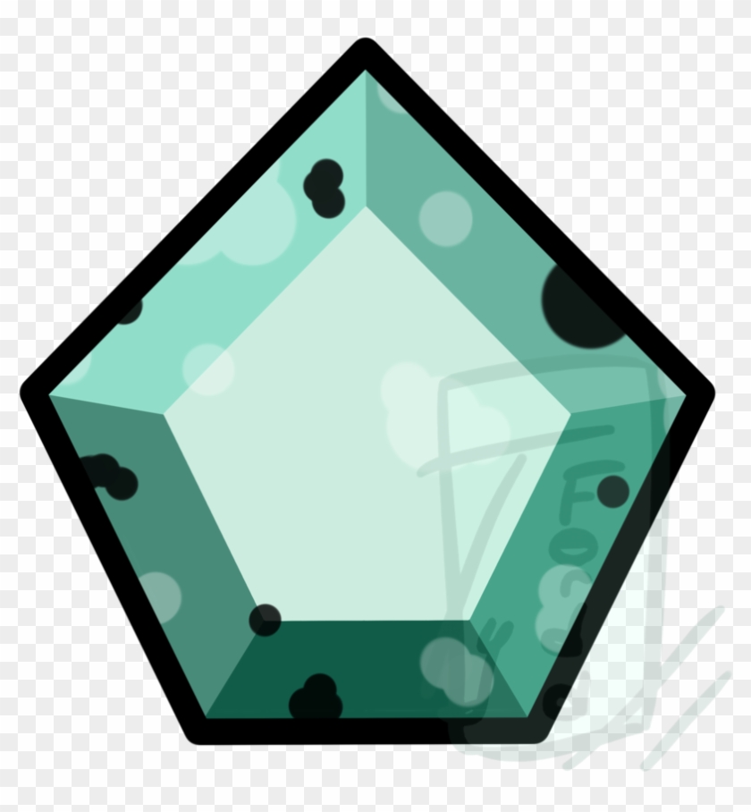 Kiwi Quartz Gem Vector By Tyfordd - Digital Art #736405