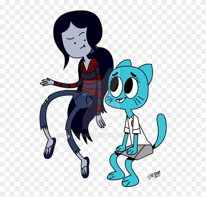 Marceline And Nicole By Sol-domino - Adventure Time Finn And Marceline #736412