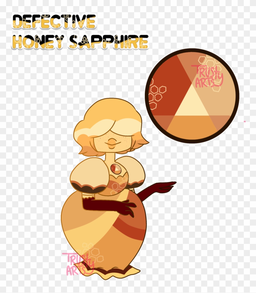 Gem Suprise Adopt / Defective Honey Sapphire By Trustyarts - Cartoon #736559