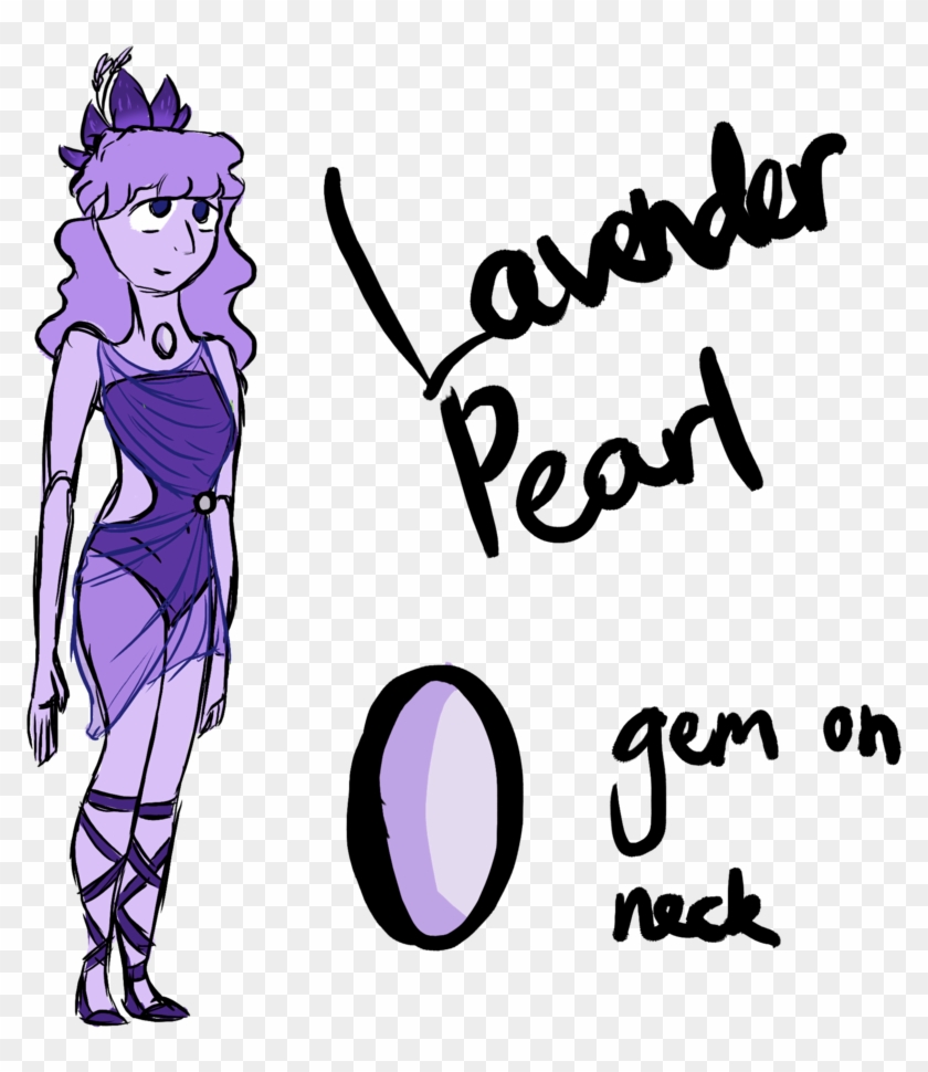 Lavender Pearl Gem Adopt - Cartoon #736610