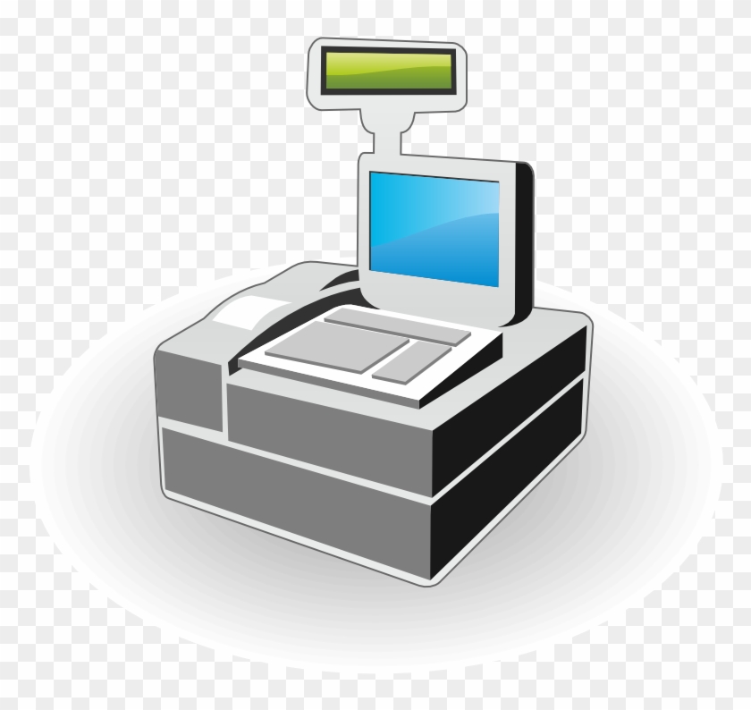 Cash Register Icon - Cash Register Vector #736615