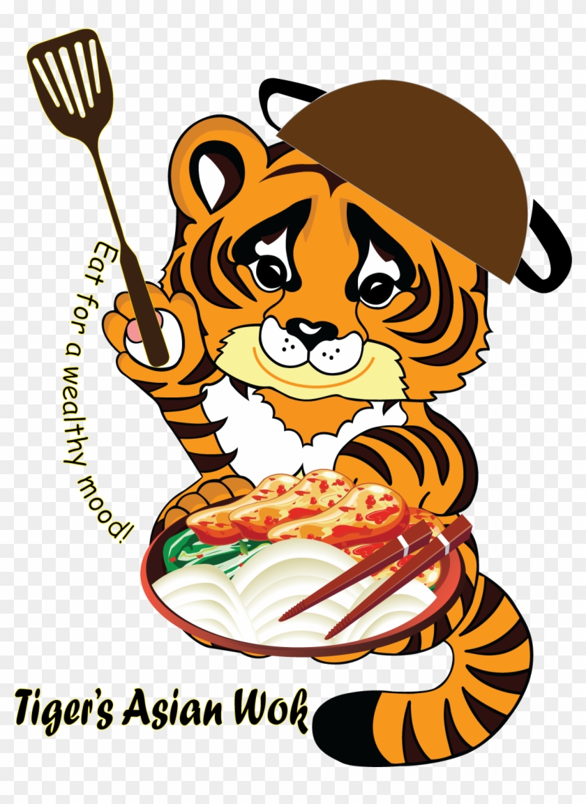 Asian Tiger Cartoon #736662