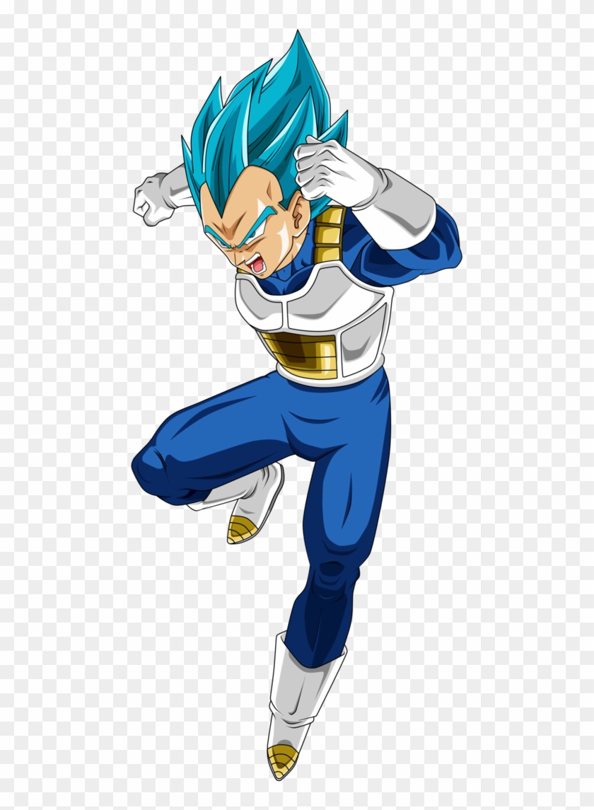 Vegeta Ssj Blue - Vegeta Ssj Blue Png #736673