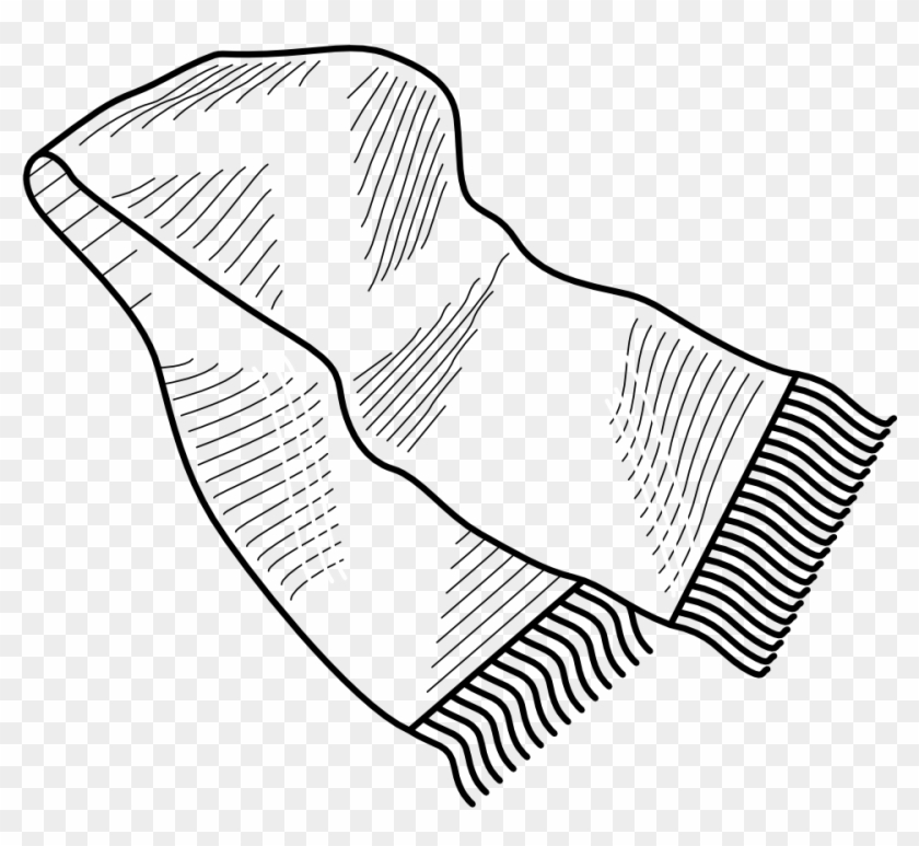 Various Clothing - Scarf Coloring Page #736700