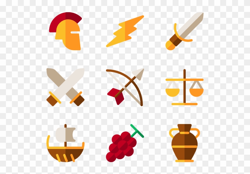 Ancient Greece - Symbol Vector Png Ancient Greece #736745